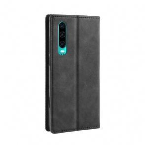 Cover voor Huawei P30 Leerstijl Le Cirénius
