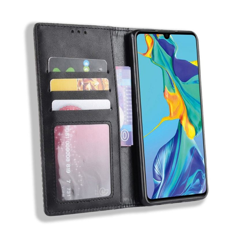 Cover voor Huawei P30 Leerstijl Le Cirénius