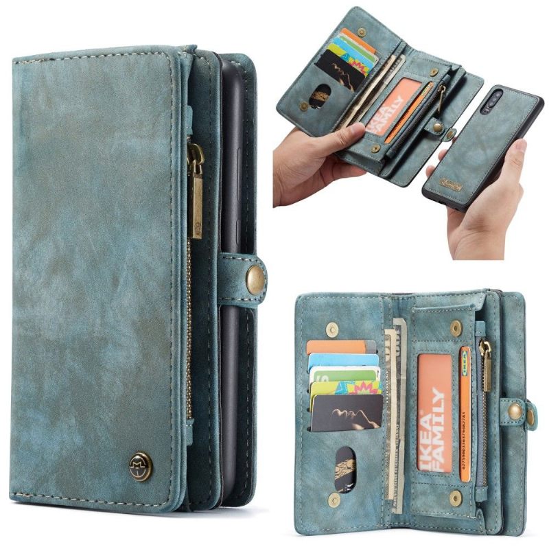 Hoesje Flip Case voor Huawei P30 En Kaarthouder Cover - Groen