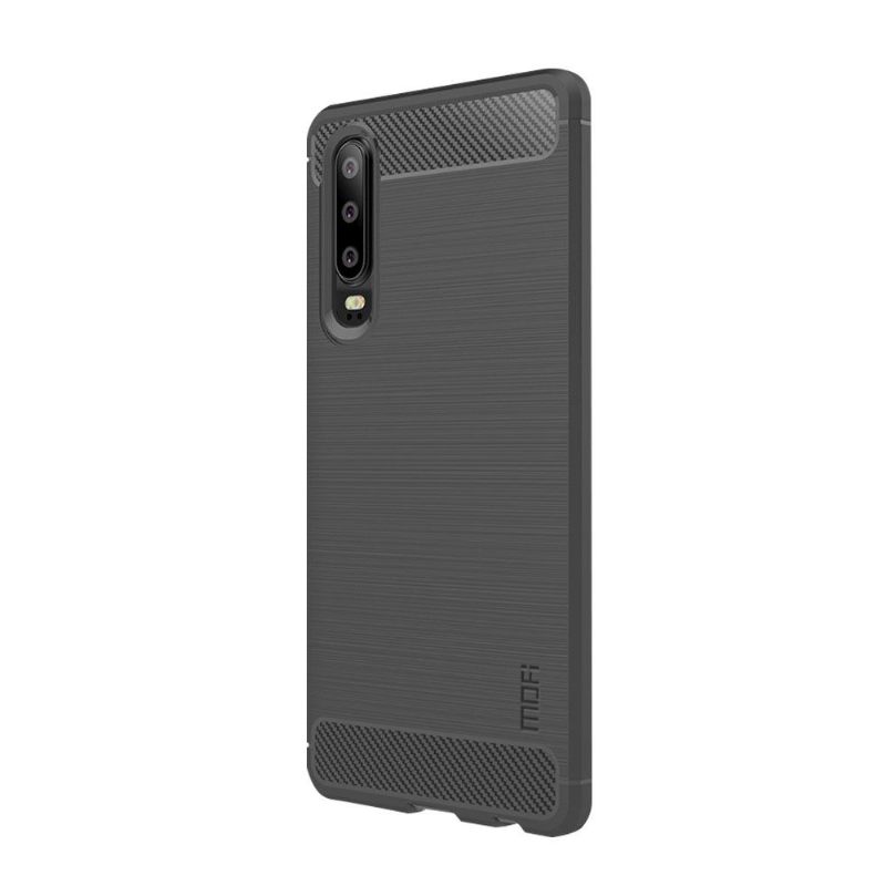 Hoesje voor Huawei P30 Anti-fall Geborsteld Mofi