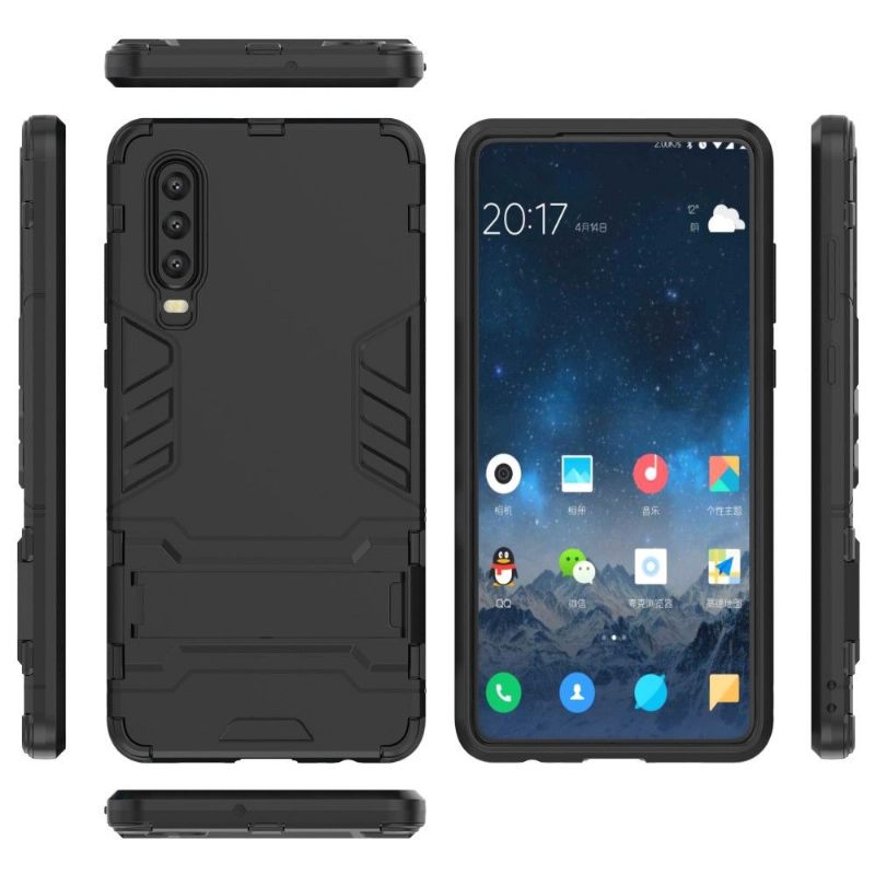 Hoesje voor Huawei P30 Cool Guard Schokbestendig Met Geïntegreerde Standaard