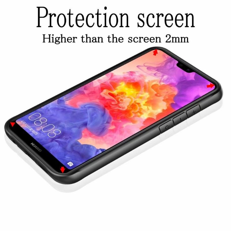Hoesje voor Huawei P30 Hybride Kristallen Bumper