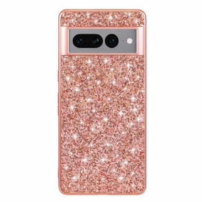 Telefoonhoesje voor Google Pixel 7 Pro Pailletten