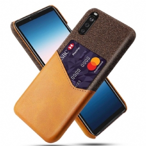 Hoesje voor Sony Xperia 10 III Olympus Leereffect