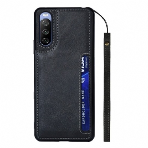 Telefoonhoesje voor Sony Xperia 10 III Bescherming Pocard Zakelijk