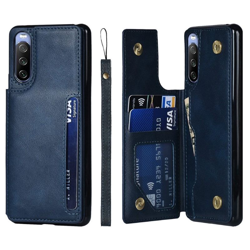 Telefoonhoesje voor Sony Xperia 10 III Bescherming Pocard Zakelijk