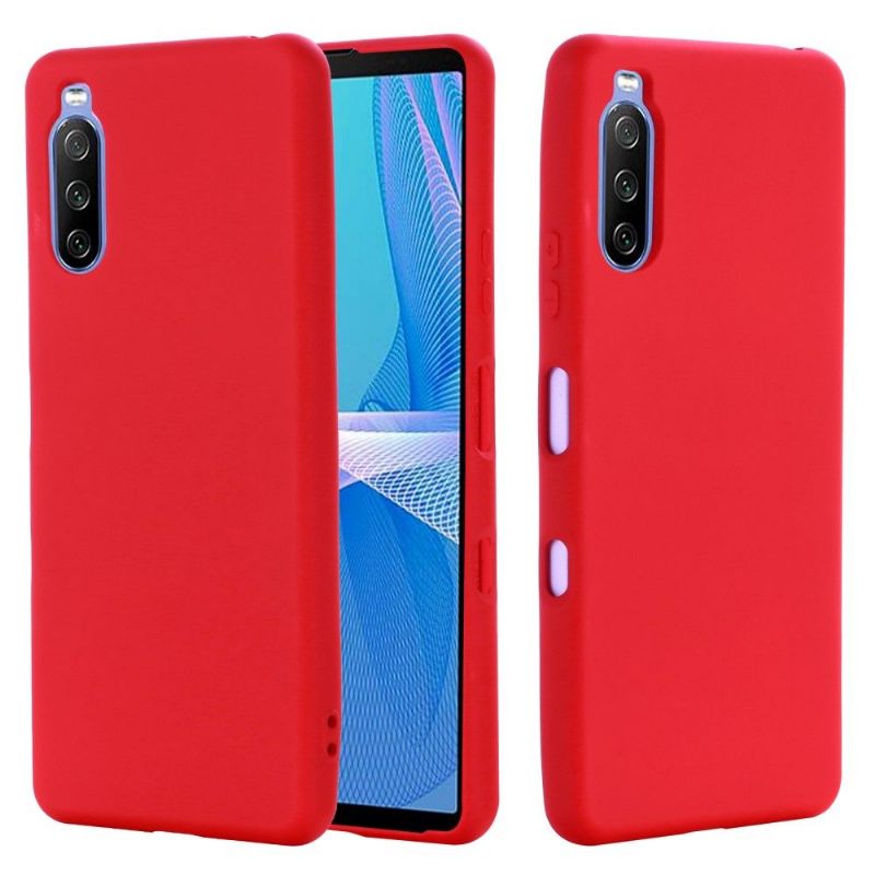 Telefoonhoesje voor Sony Xperia 10 III Puro Siliconenvloeistof