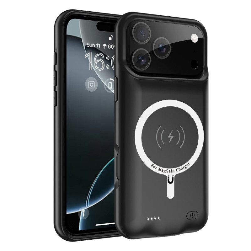 6000mah Powerbank-hoesje Voor iPhone 17 Pro Max Met Magsafe