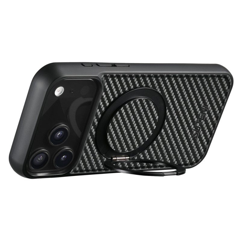 Case Hoesje iPhone 17 Pro Max Telefoonhoesje Magsafe Draaibare Houder Suteni