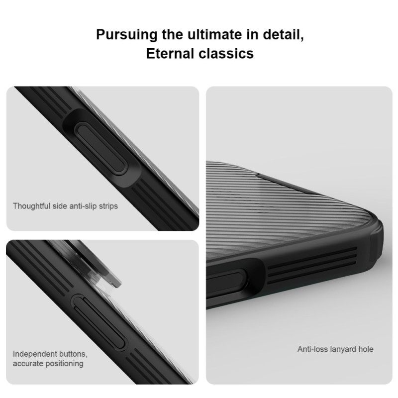 Cover Hoesje iPhone 17 Pro Max Telefoonhoesje Camshield Prop Series Houder Nillkin