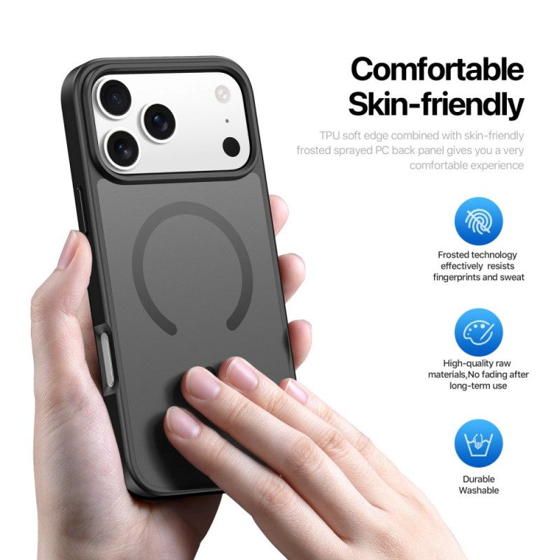 Cover Hoesje iPhone 17 Pro Max Telefoonhoesje Magsafe Yind Series Dux Ducis