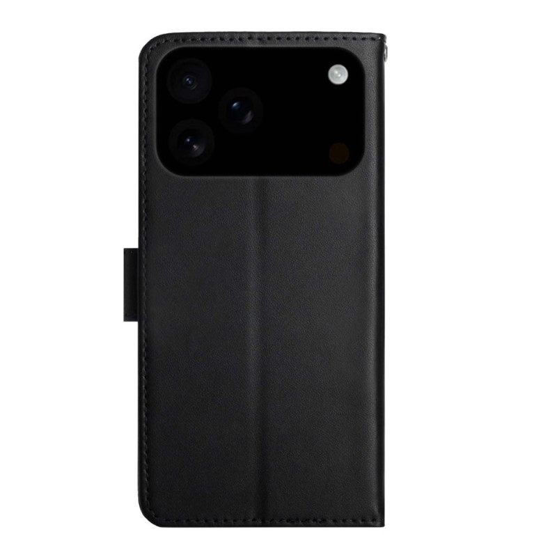 Flip Case Leren iPhone 17 Pro Max Premium Leer