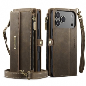 Folio-hoesje iPhone 17 Pro Max Caseme Portemonnee