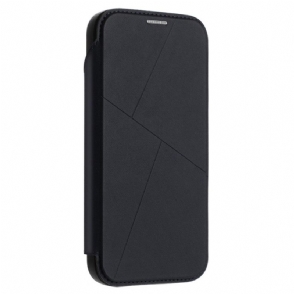 Folio-hoesje iPhone 17 Pro Max Magnetische Sluiting En Kaarthouder