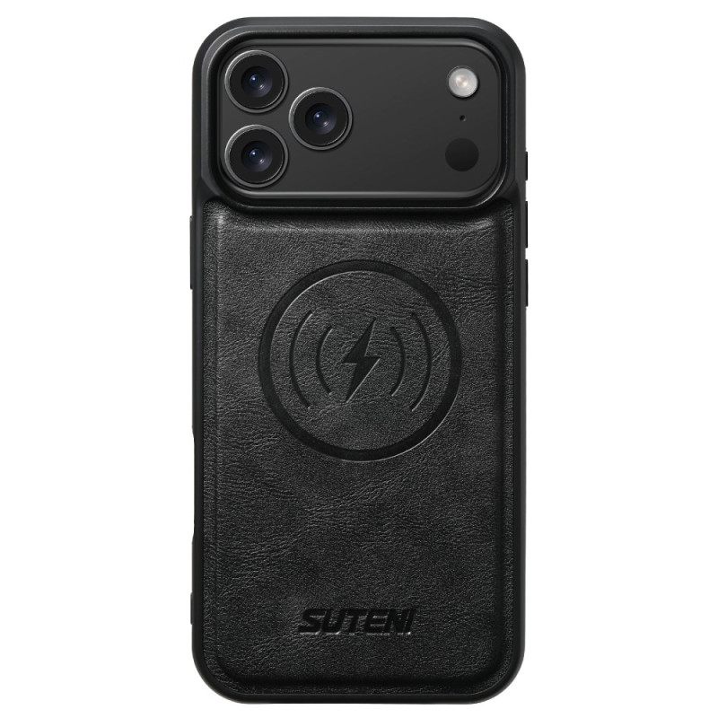 Folio-hoesje iPhone 17 Pro Max Telefoonhoesje Tweekleurige Afneembare Magsafe-hoes Suteni