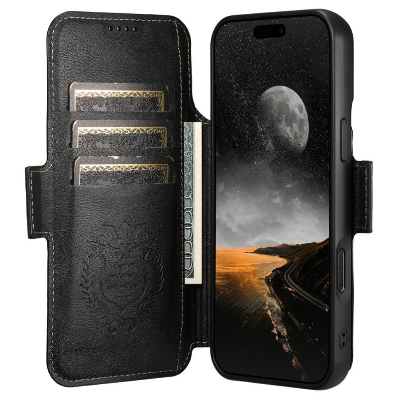 Folio-hoesje iPhone 17 Pro Max Telefoonhoesje Tweekleurige Afneembare Magsafe-hoes Suteni