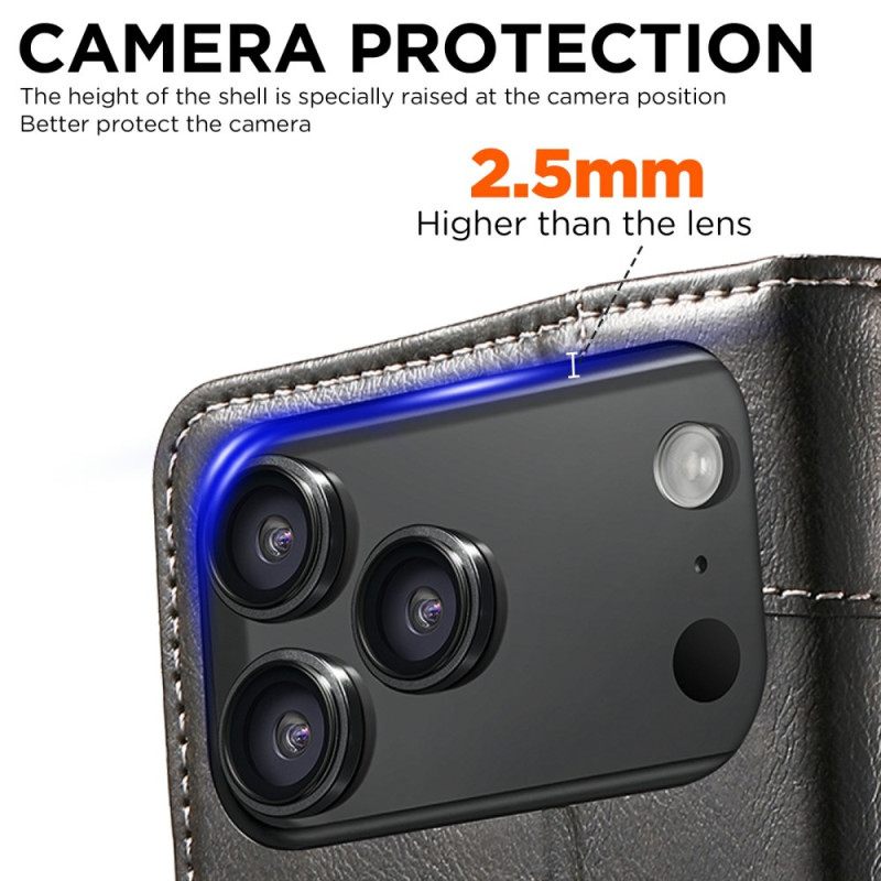 Folio-hoesje iPhone 17 Pro Max Telefoonhoesje Vintage Suteni