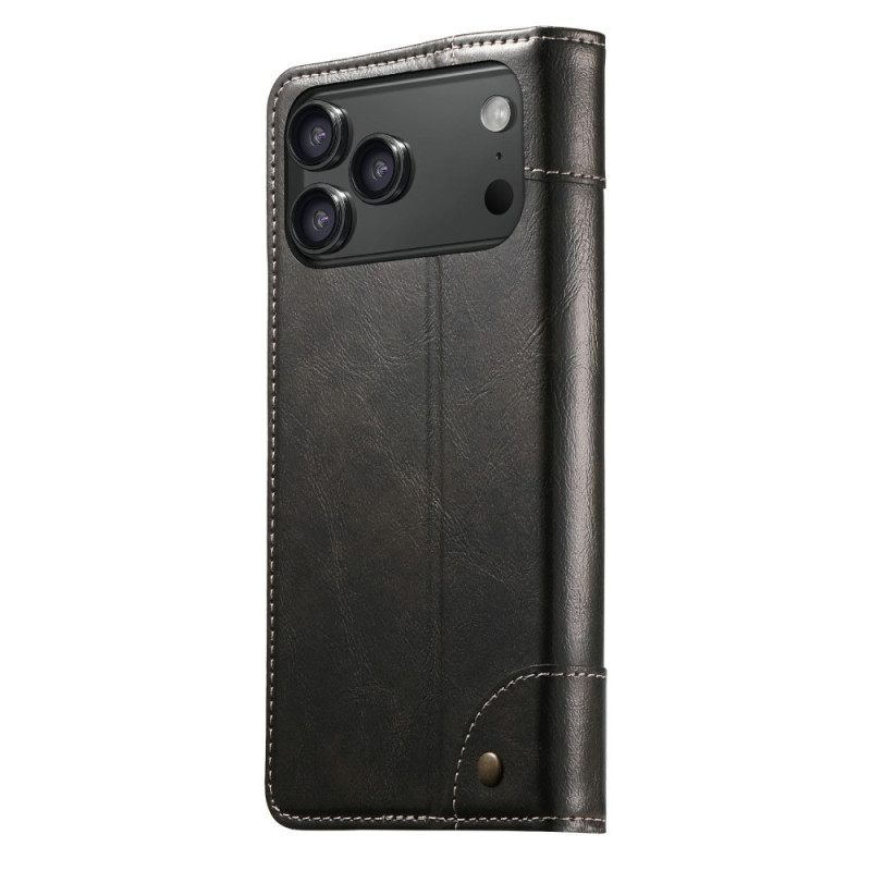 Folio-hoesje iPhone 17 Pro Max Telefoonhoesje Vintage Suteni