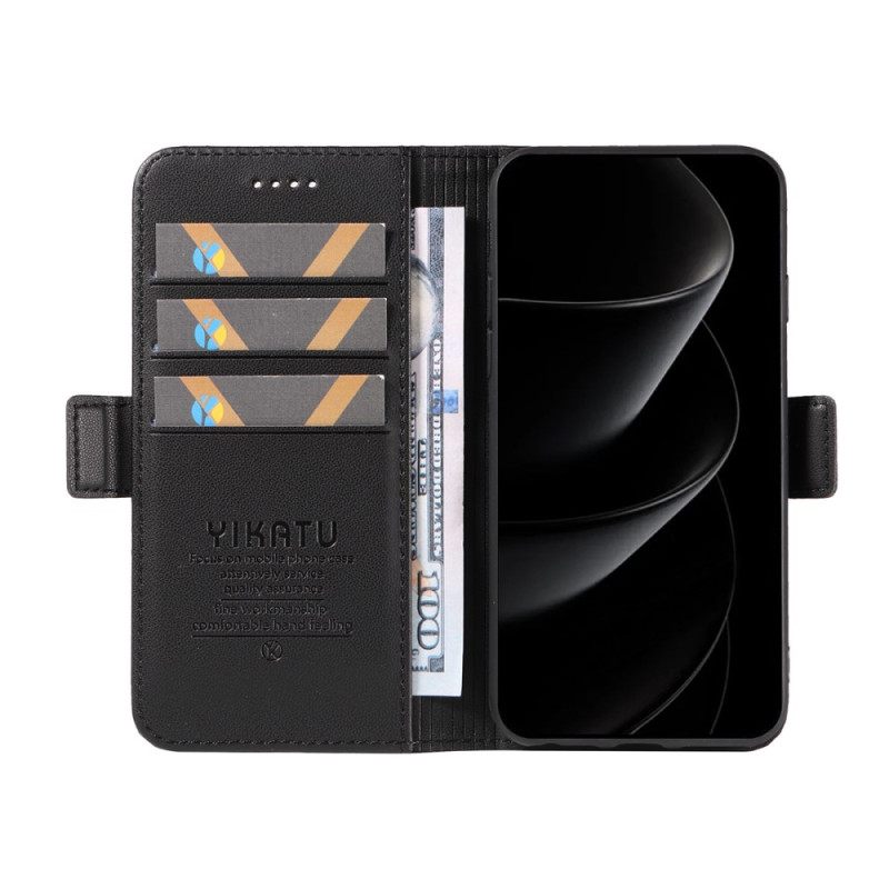 Folio-hoesje iPhone 17 Pro Max Telefoonhoesje Vintage Yikatu