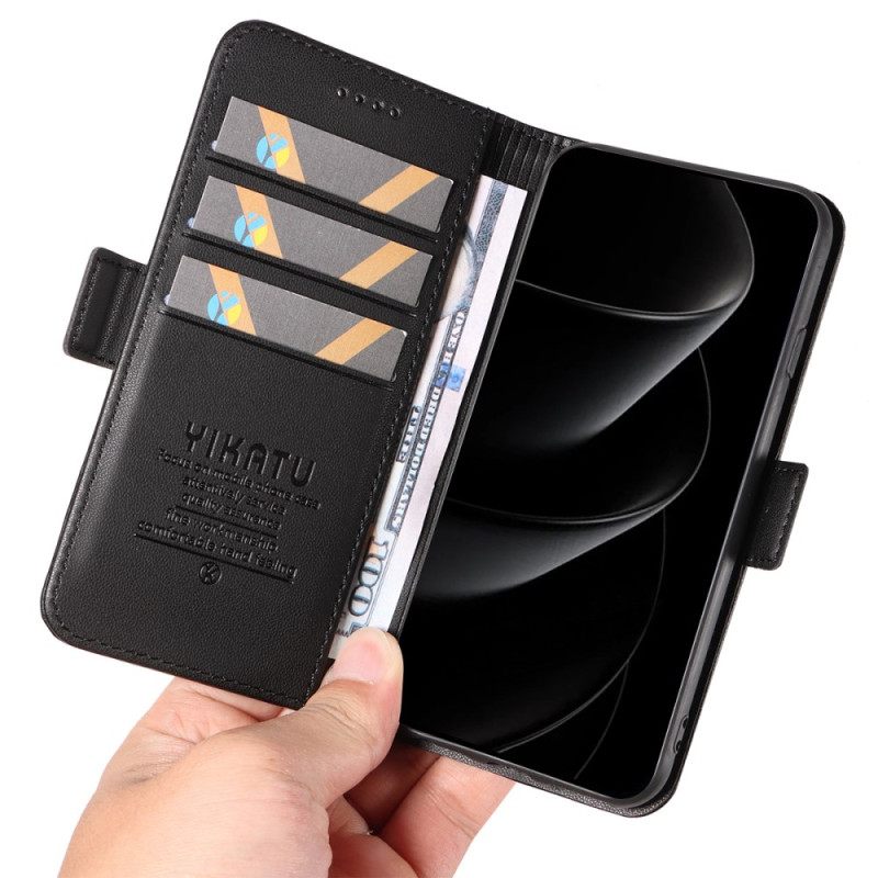 Folio-hoesje iPhone 17 Pro Max Telefoonhoesje Vintage Yikatu