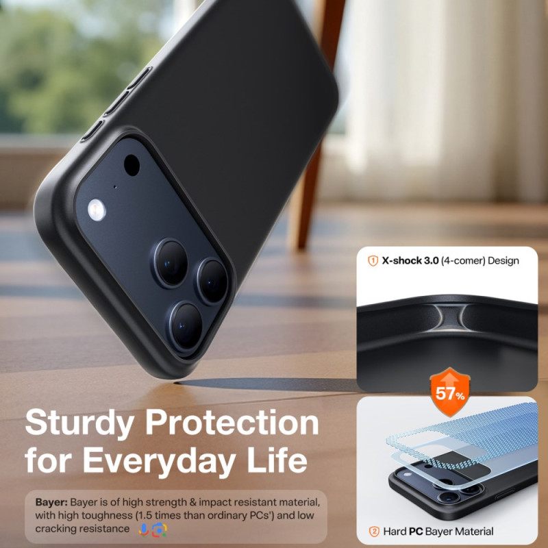 Hoesje iPhone 17 Pro Max Compatibel Met Magsafe Premium Bescherming Hoesje