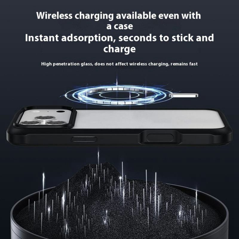 Hoesje iPhone 17 Pro Max Dubbelzijdig Transparant Hoesje Bescherming Hoesje