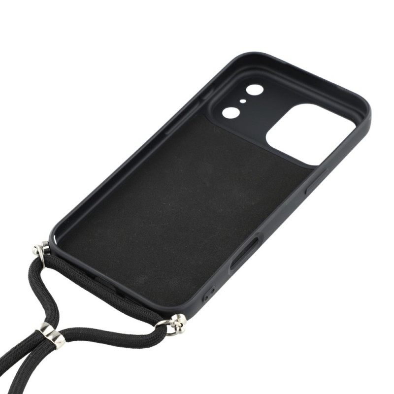 Hoesje iPhone 17 Pro Max Klassiek Koord