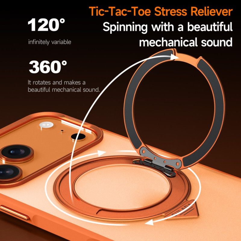 Hoesje iPhone 17 Pro Max Magsafe Classic Support Sulada Bescherming Hoesje