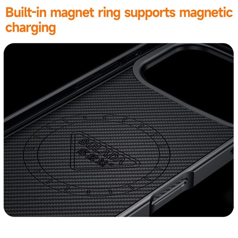 Hoesje iPhone 17 Pro Max Magsafe-compatibel Bescherming Hoesje