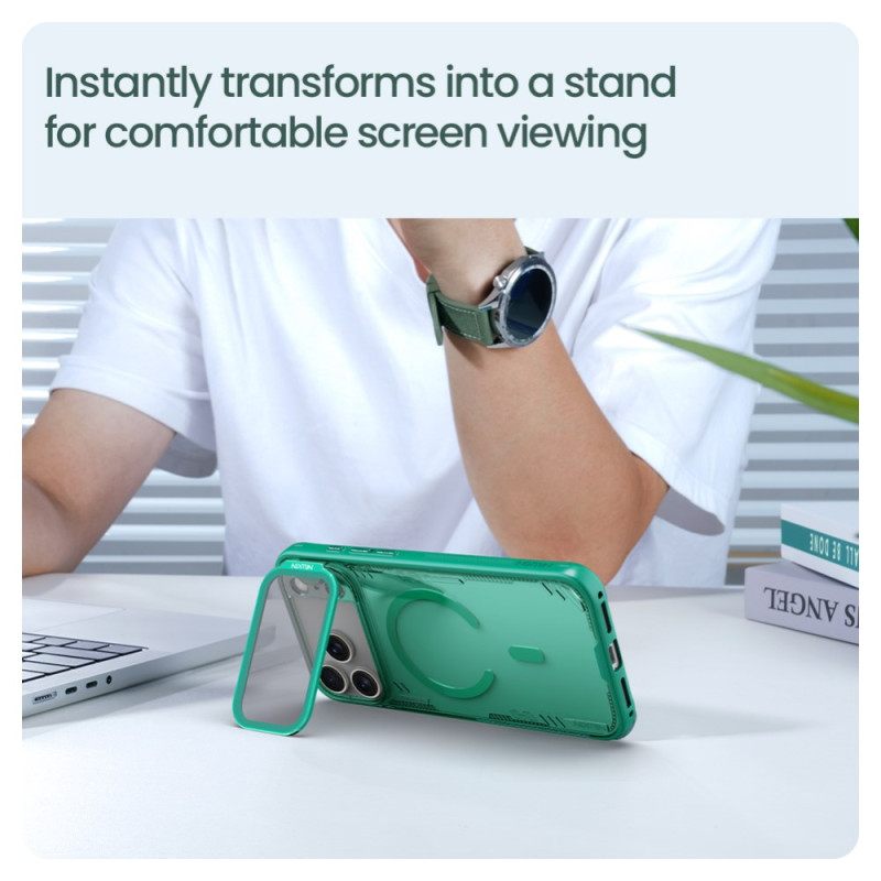 Hoesje iPhone 17 Pro Max Magsafe Iceblade Prop Series Nillkin Bescherming Hoesje