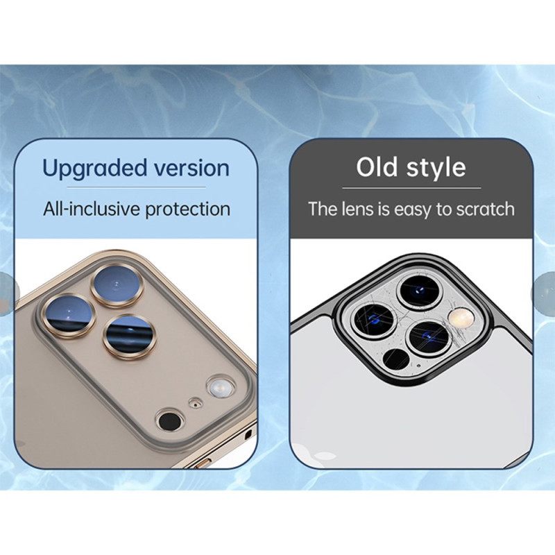 Hoesje iPhone 17 Pro Max Metalen Frame Bescherming Hoesje