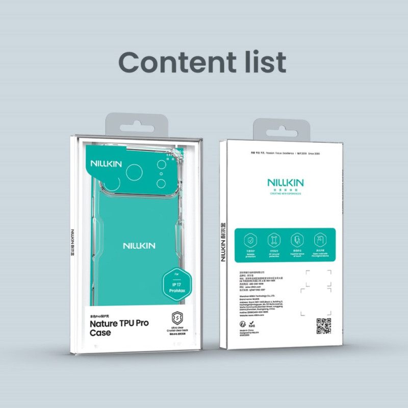 Hoesje iPhone 17 Pro Max Nature Pro Series Nillkin