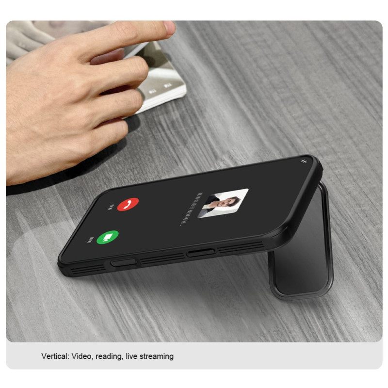 Hoesje iPhone 17 Pro Max Nillkin Magnetic Camshield Prop Bescherming Hoesje