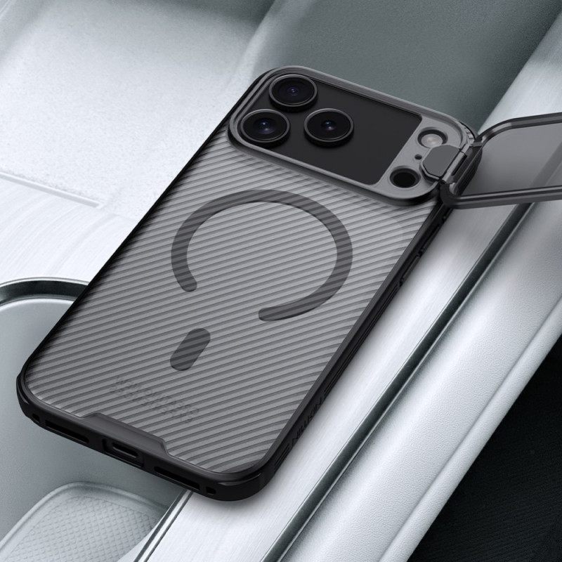 Hoesje iPhone 17 Pro Max Nillkin Magnetic Camshield Prop Bescherming Hoesje
