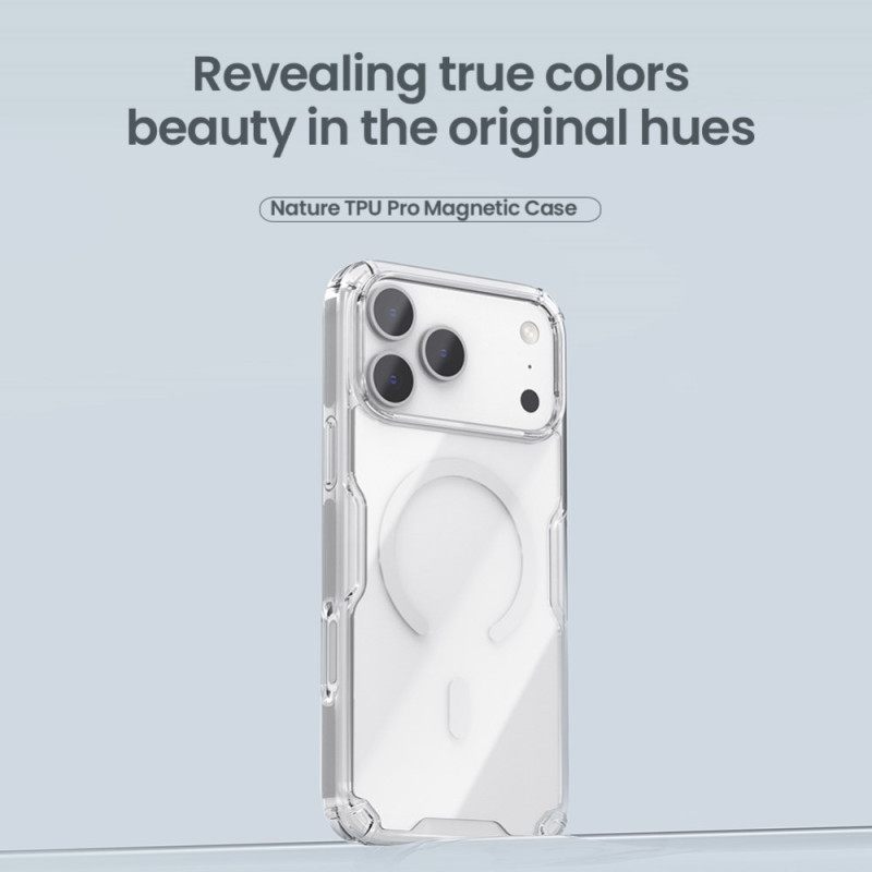Hoesje iPhone 17 Pro Max Nillkin Nature Pro Series Compatibel Met Magsafe