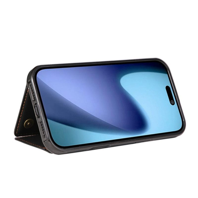 Hoesje iPhone 17 Pro Max Portemonnee En Schouderriem