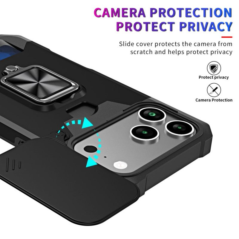 Hoesje iPhone 17 Pro Max Robuuste Standaard En Schuifdeksel