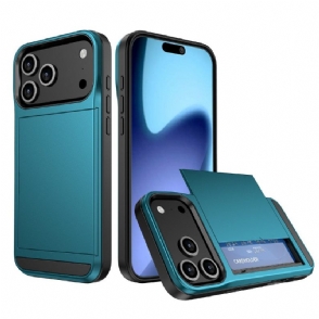 Hoesje iPhone 17 Pro Max Schuifbare Kaarthouder