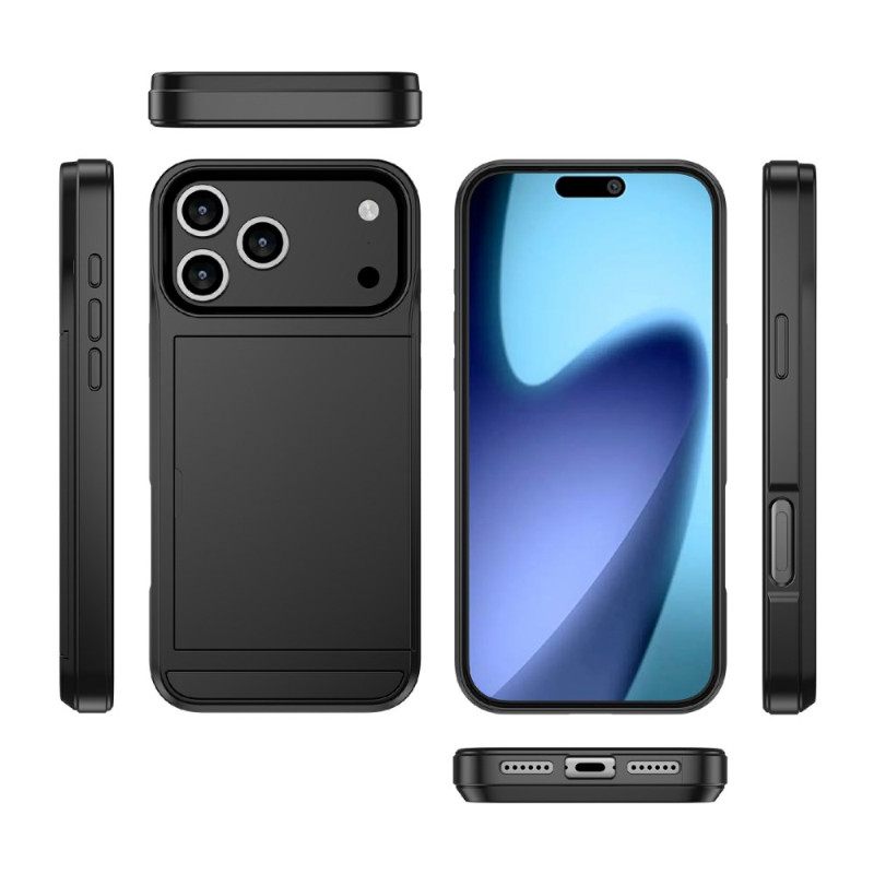 Hoesje iPhone 17 Pro Max Schuifbare Kaarthouder