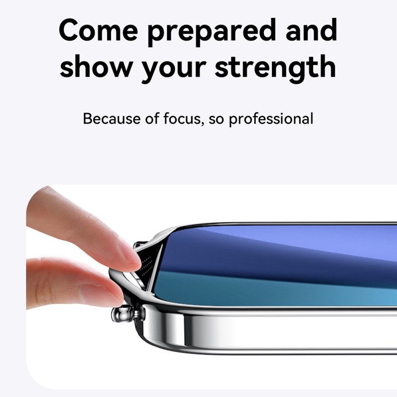 Hoesje iPhone 17 Pro Max Transparant Met Draagkoord Bescherming Hoesje