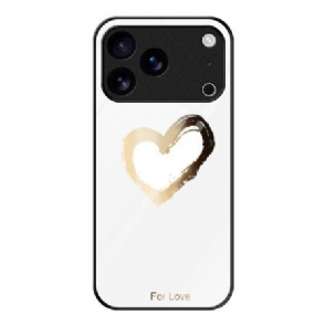 Hoesje iPhone 17 Pro Max White Love