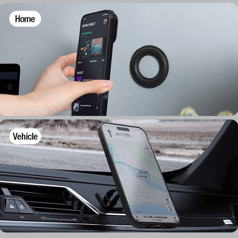 Hoesje Voor iPhone 17 Pro Max Magsafe Camshield Prop Series Nillkin