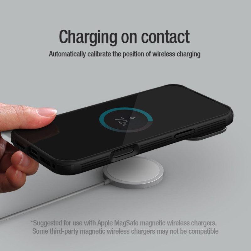 Hoesje Voor iPhone 17 Pro Max Magsafe Camshield Prop Series Nillkin