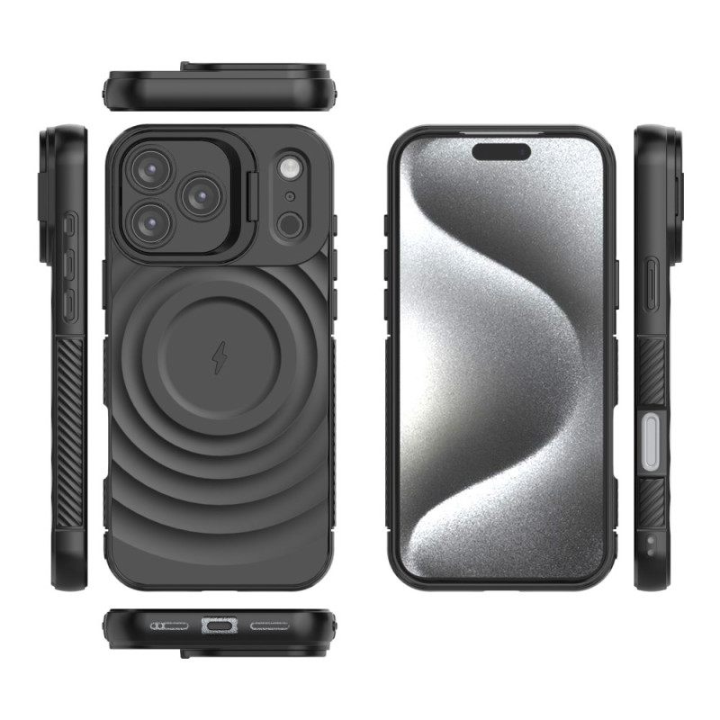 Hoesje Voor iPhone 17 Pro Max Magsafe-compatibel Golfpatroon