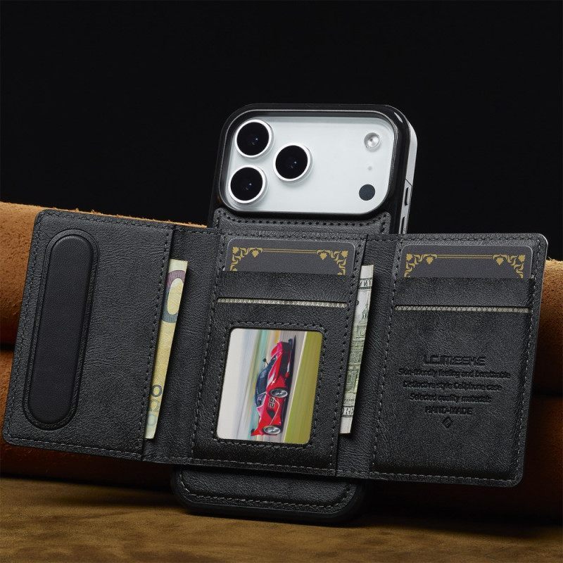 Hoesje Voor iPhone 17 Pro Max Magsafe Wallet Lc.imeeke