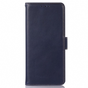 Leren Hoesje iPhone 17 Pro Max Premium Leren Rfid-portemonnee