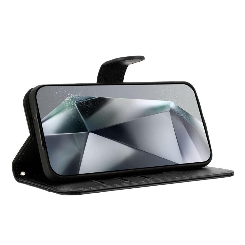 Leren Hoesje iPhone 17 Pro Max S-design Met Koord