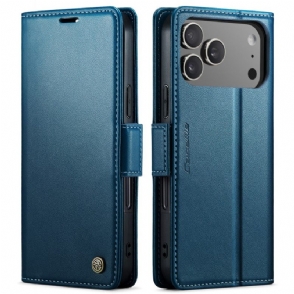 Leren Hoesje Voor iPhone 17 Pro Max Caseme
