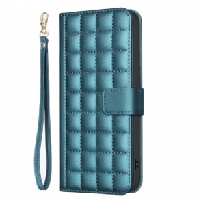 Leren Hoesje Voor iPhone 17 Pro Max Gewatteerd Binfen Color