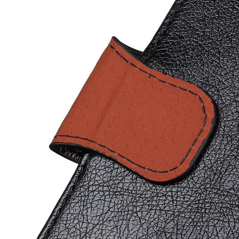 Flip Case voor Google Pixel 6a Verouderde Lederen Stijl